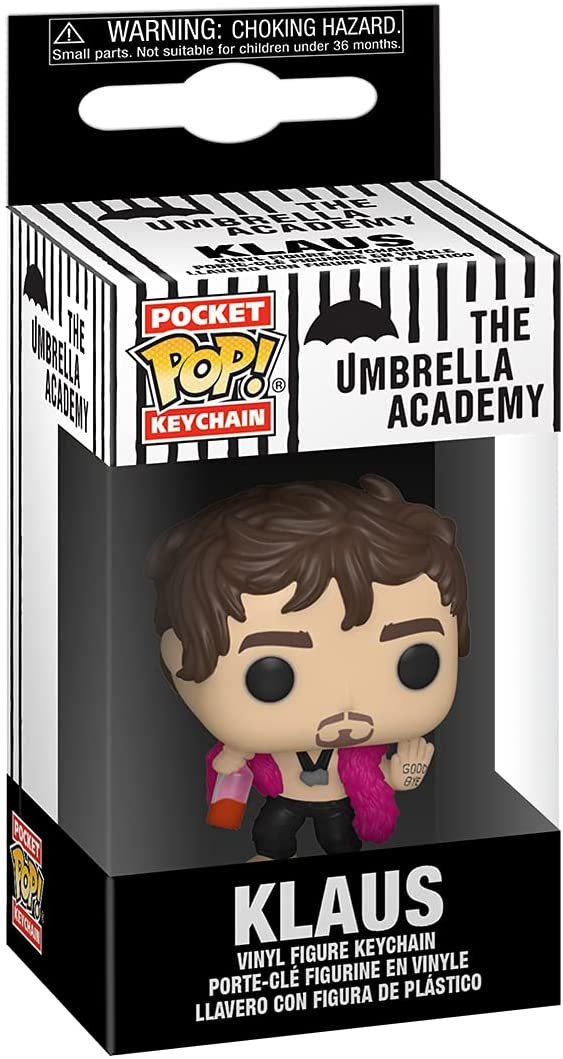 Foto 2 pulgar | Venta Internacional- Llavero Funko Pop: Academia De Paraguas - Klaus, Multicolor, Estándar