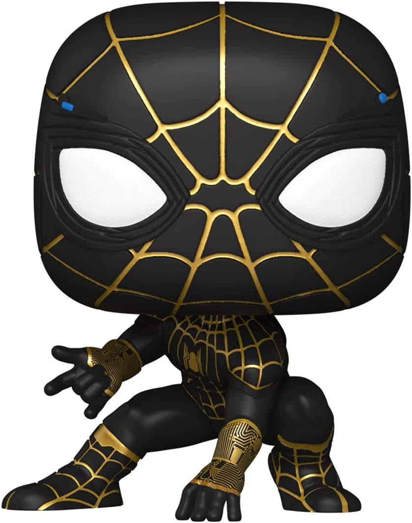 Venta Internacional- Pop Funko! Marvel: Spider-man: De Ninguna Manera A Casa - Spider-man En Traje Negro Y Oro