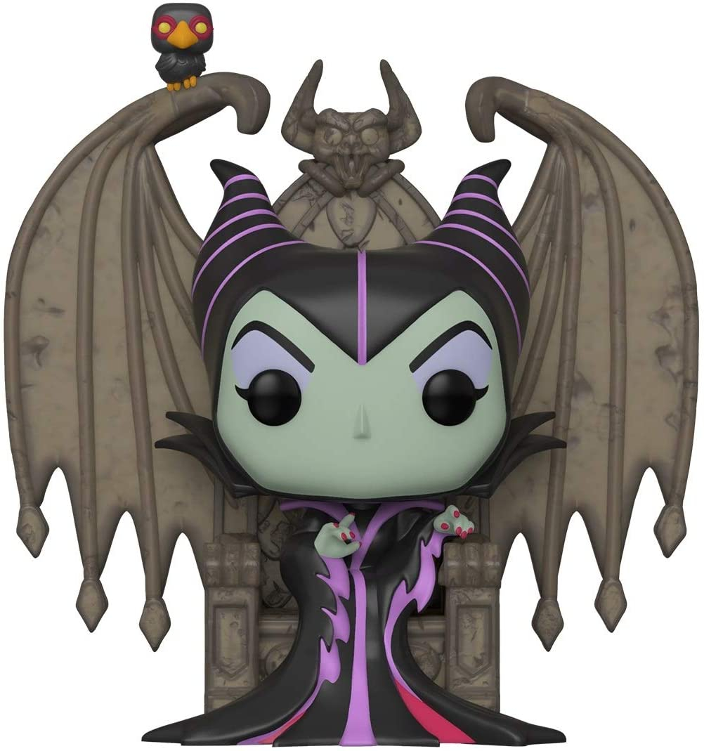 Venta Internacional- ¡funko Pop! Deluxe: Villanos - Maléfica En El Trono, Multicolor