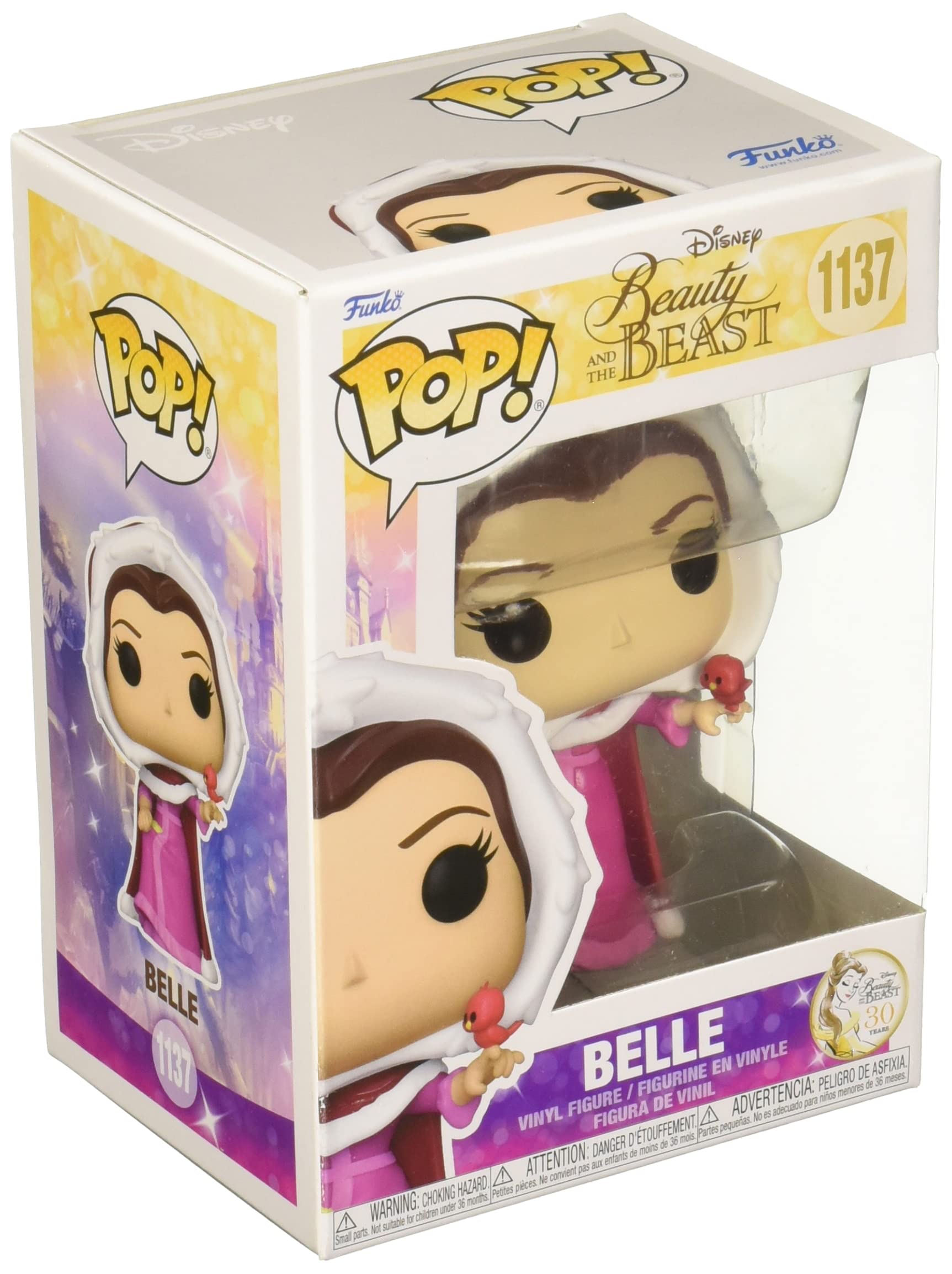 Foto 2 pulgar | Venta Internacional- Funko Pop Disney: La Bella Y La Bestia - Winter Belle, Multicolor,3.75 Pulgadas,57587