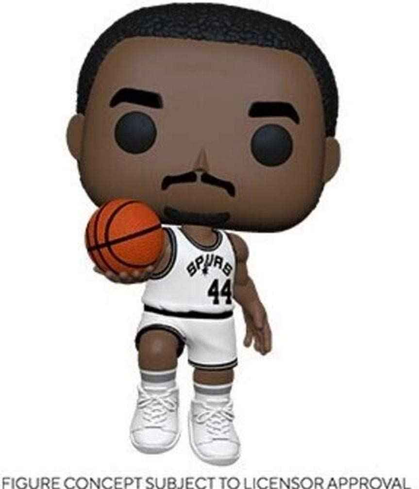 Foto 2 pulgar | Venta Internacional- ¡funko Pop! Nba: Legends - George Gervin (san Antonio Spurs Home Jersey) Figura Coleccionable D