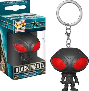 Foto 1 | Venta Internacional- Llavero Funko Pop: Película Aquaman - Figura Coleccionable Manta Negra, Multicolor