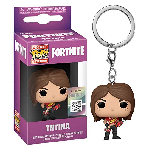 Foto 2 pulgar | Venta Internacional- ¡funko Pop! Llavero: Fortnite - Tntina, Multicolor