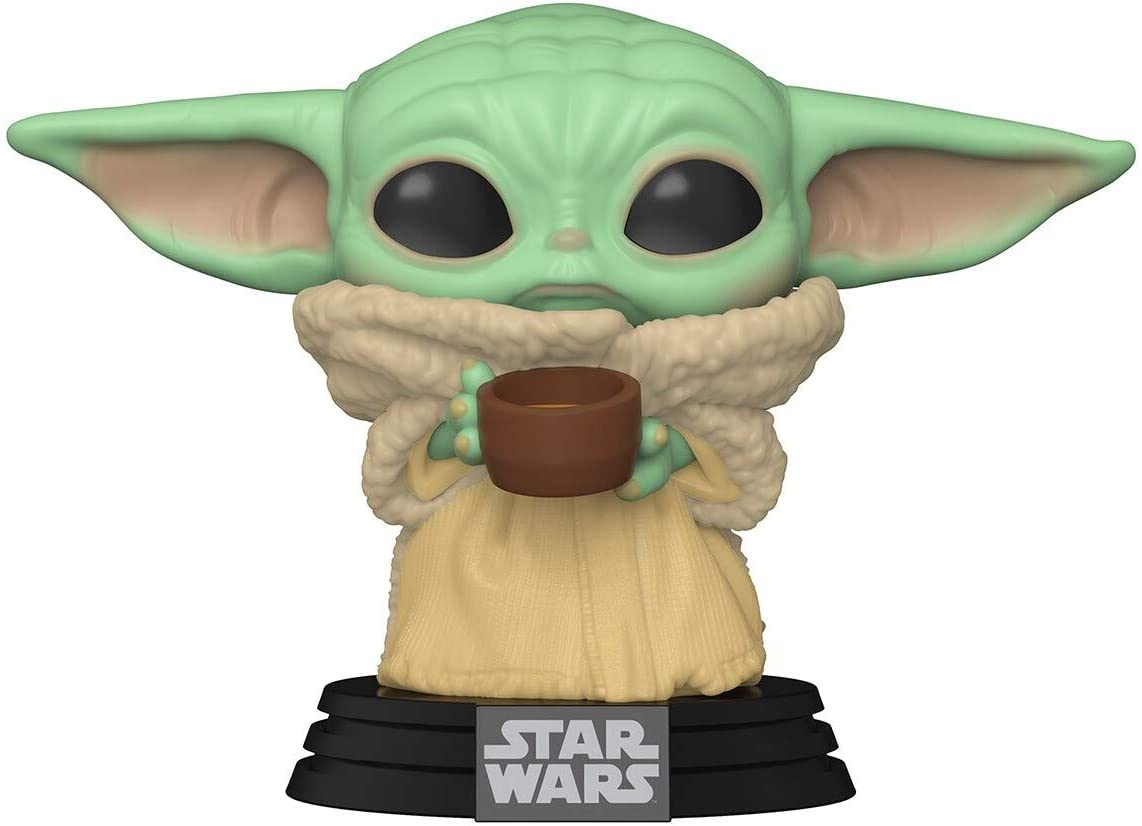 Venta Internacional- Funko Pop! Star Wars: The Mandalorian - El Niño Con Vinilo De Taza Bobblehead