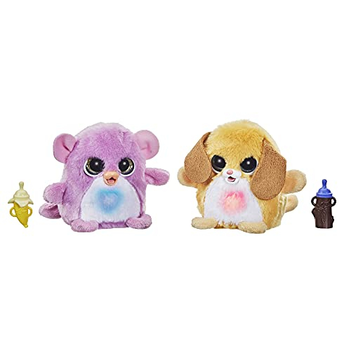 Venta Internacional- Furreal Fuzzalots Cambiar De Color Y Mono Cambio De Color Interactive Feeding Toy