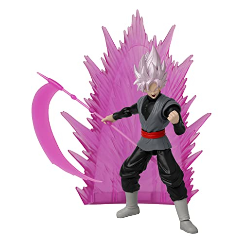 Venta Internacional- Dragon Ball Super - Paquete De Encendido De Rosa Negra Goku, 6 Pulgadas, (37138)