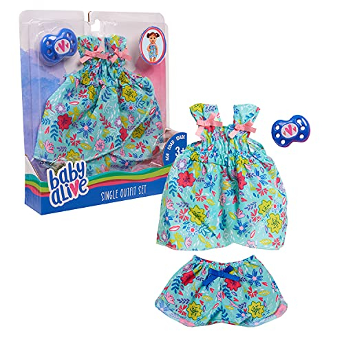 Foto 2 pulgar | Venta Internacional- Conjunto De Atuendo Individual Baby Alive, Blusa Floral, De Just Play