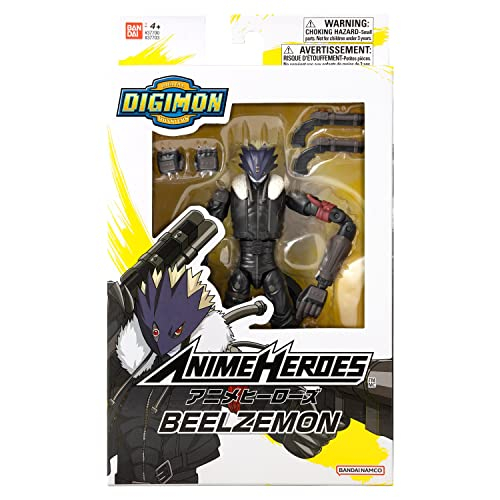 Foto 8 pulgar | Venta Internacional- Anime Heroes - Digimon - Beelzemon Action Figure