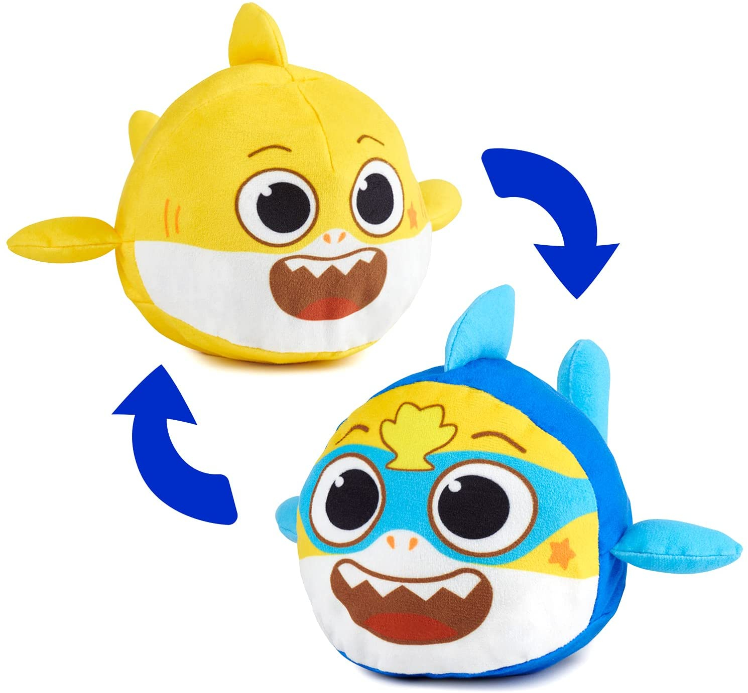 Venta Internacional- ¡big Show De Wowwee Baby Shark! El Tiburón Para Bebés Reversible Se Convierte En Súper Tiburón