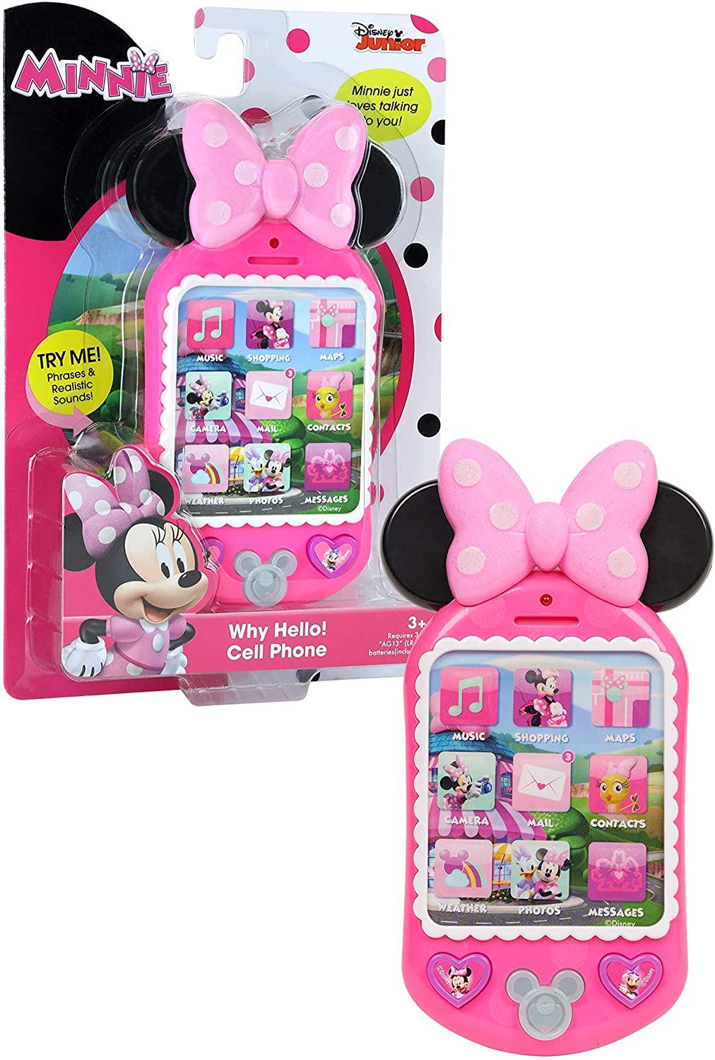 Foto 2 pulgar | Venta Internacional- Minnie Bow-tique, ¿por Qué Hola Teléfono Celular?