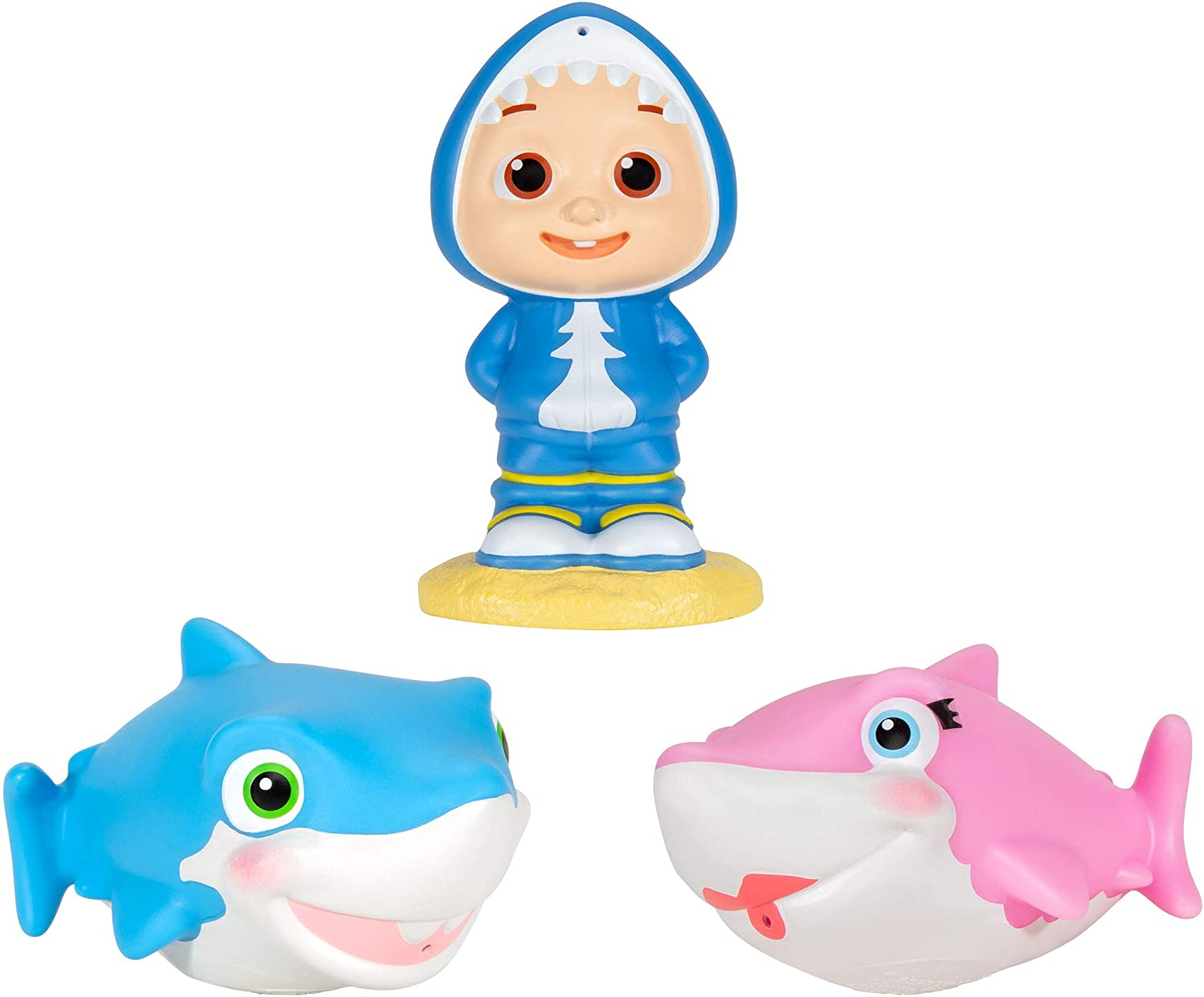 Foto 1 | Venta Internacional- Cocomelon Squirters Official Bath, Con Juguete De Personaje Jj Y 2 Tiburones