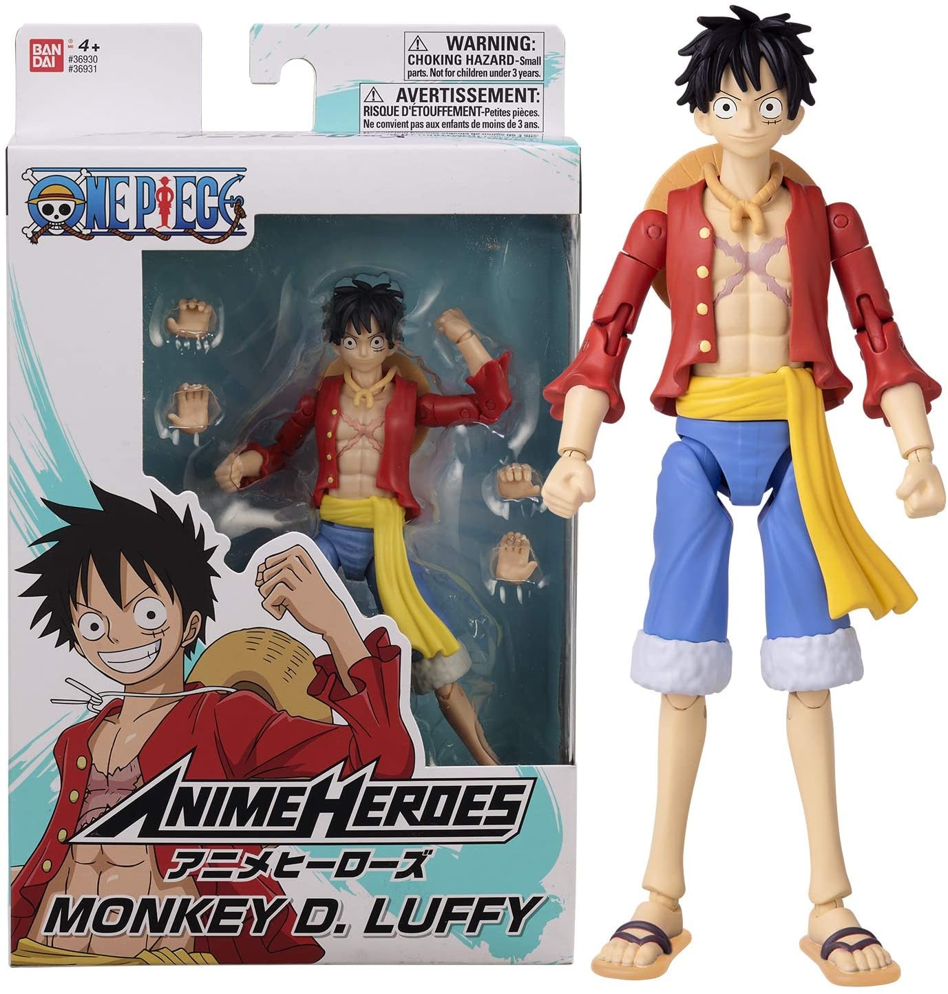 Venta Internacional- Héroes De Anime – One Piece – Monkey D. Luffy Figura De Acción 36931 $1,432