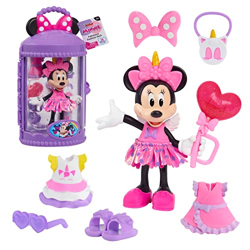 Foto 2 pulgar | Venta Internacional- Just Play Minnie Mouse Fabulouse Muñeca De Moda Unicornio Fanatasy