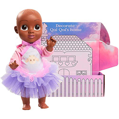 Venta Internacional- Qai Qai Doll Por Serena Williams, Muñeca Para Niñas Con La Caja De La Casa Para Colorear