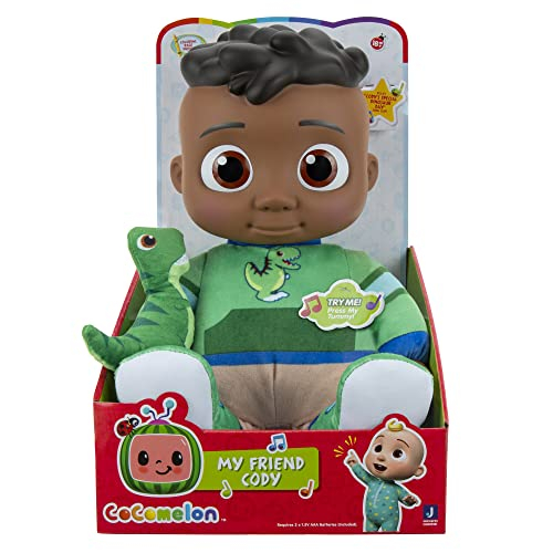 Foto 2 pulgar | Venta Internacional- Cocomelon Mi Amigo Cody Con Dinosaur Plush - Toca Clips De Canciones De ''cody’s Special Dino