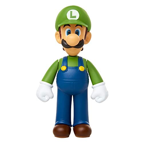 SUPER MARIO Luigi - Figura de peluche de 6 pulgadas