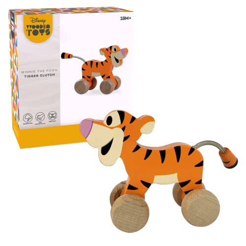 Foto 2 pulgar | Venta Internacional- Juguetes De Madera Disney Tigger Clutch Toys, Por Just Play