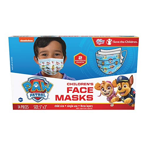 Foto 2 pulgar | Venta Internacional- Máscara Facial De Un Solo Uso Para Niños, Paw Patrol, 14 Count, Pequeña, De 2 A 7 Años