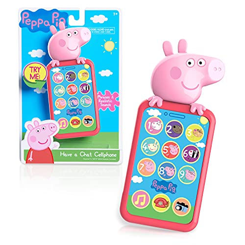 Foto 2 pulgar | Venta Internacional- Peppa Pig Tiene Un Teléfono Celular De Chat, Teléfono De Juguete