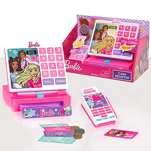 Foto 2 pulgar | Venta Internacional- Barbie Trendy Cash Regists Con Sonidos, Dinero Simulado Y Lector De Tarjetas De Crédito