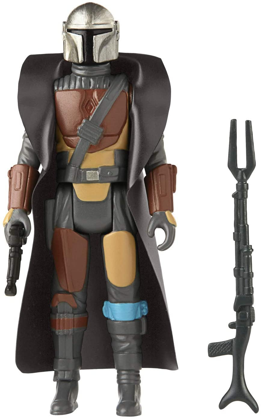 Venta Internacional- Star Wars Retro Collection The Mandalorian Toy Figura De Acción Coleccionable De