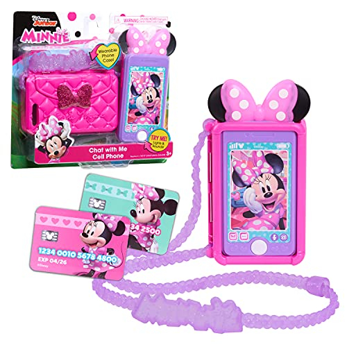 Foto 2 pulgar | Venta Internacional- Minnie Mouse Disney Junior Chat Con Mi Teléfono Celular, Luces Y Sonidos Realistas, Incluye Correa