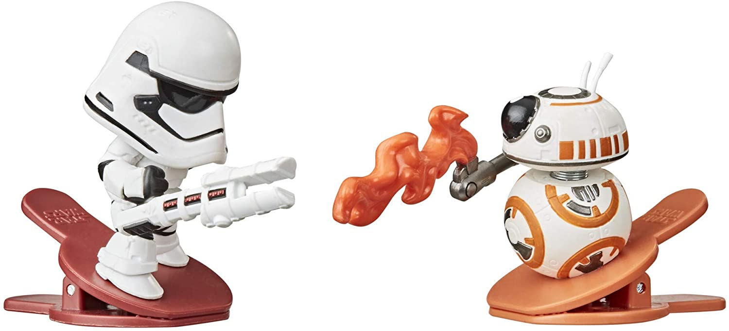 Foto 2 pulgar | Venta Internacional- Star Wars Battle Bobblers First Order Stormtrooper Vs Bb-8 Figura De Acción De Batalla