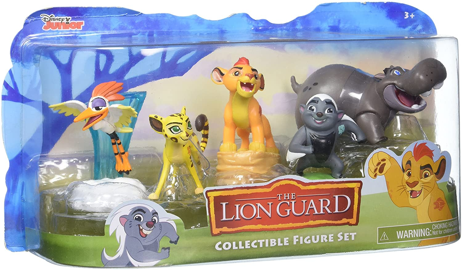 Foto 2 pulgar | Venta Internacional- Figuras De Disney Lion Guard (paquete De 5) -