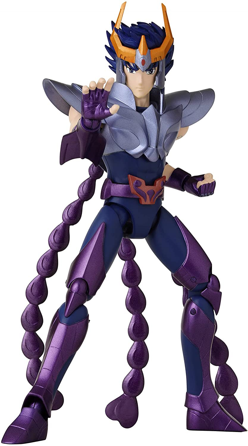 Foto 5 pulgar | Venta Internacional- Héroes De Anime Caballeros Del Zodiaco Phoenix Ikki Action Figura, Multicolor (36926)