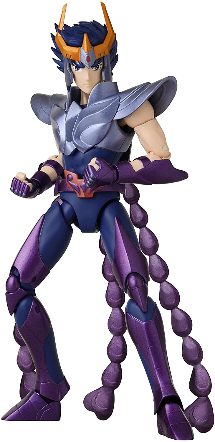 Foto 8 pulgar | Venta Internacional- Héroes De Anime Caballeros Del Zodiaco Phoenix Ikki Action Figura, Multicolor (36926)