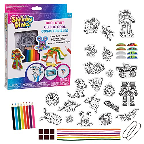 Foto 2 pulgar | Venta Internacional- Set De Actividades Shrinky Dinks Cool Stuff, Set De Actividades De Arte Y Manualidades