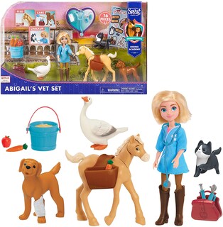 Foto 1 | Venta Internacional- Dreamworks Spirit Riding Free Abigail’s Vet Set, 16 Piezas, Por Solo Jugar