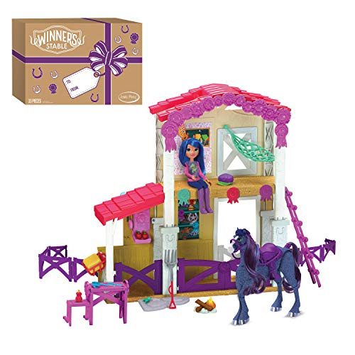 Venta Internacional- Playset De Granero De Camp Clover Del Ganador Del Ganador, 33 Piezas
