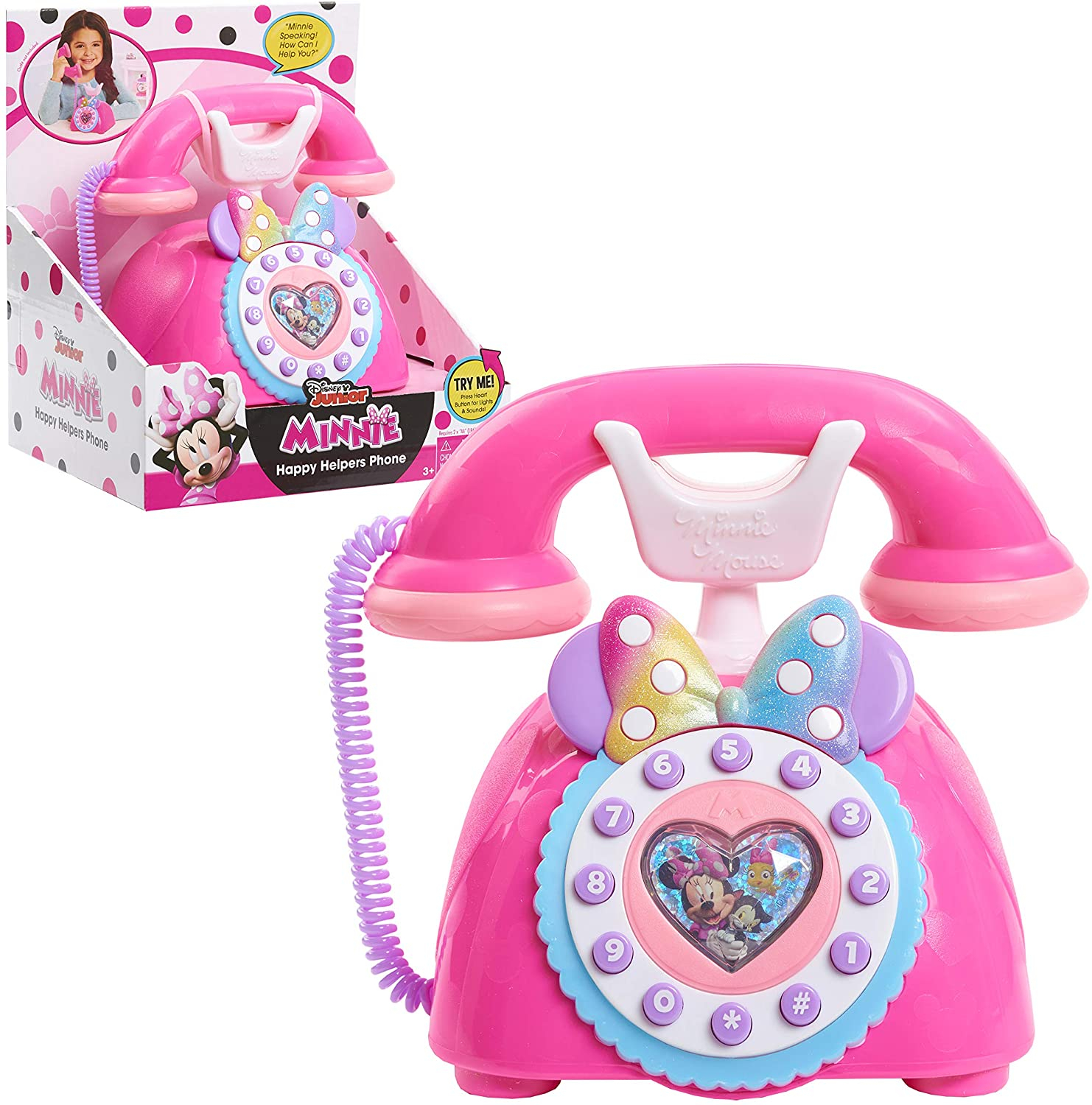 Foto 1 | Venta Internacional- Disney Junior Minnie Mouse Felices Helpers Teléfono