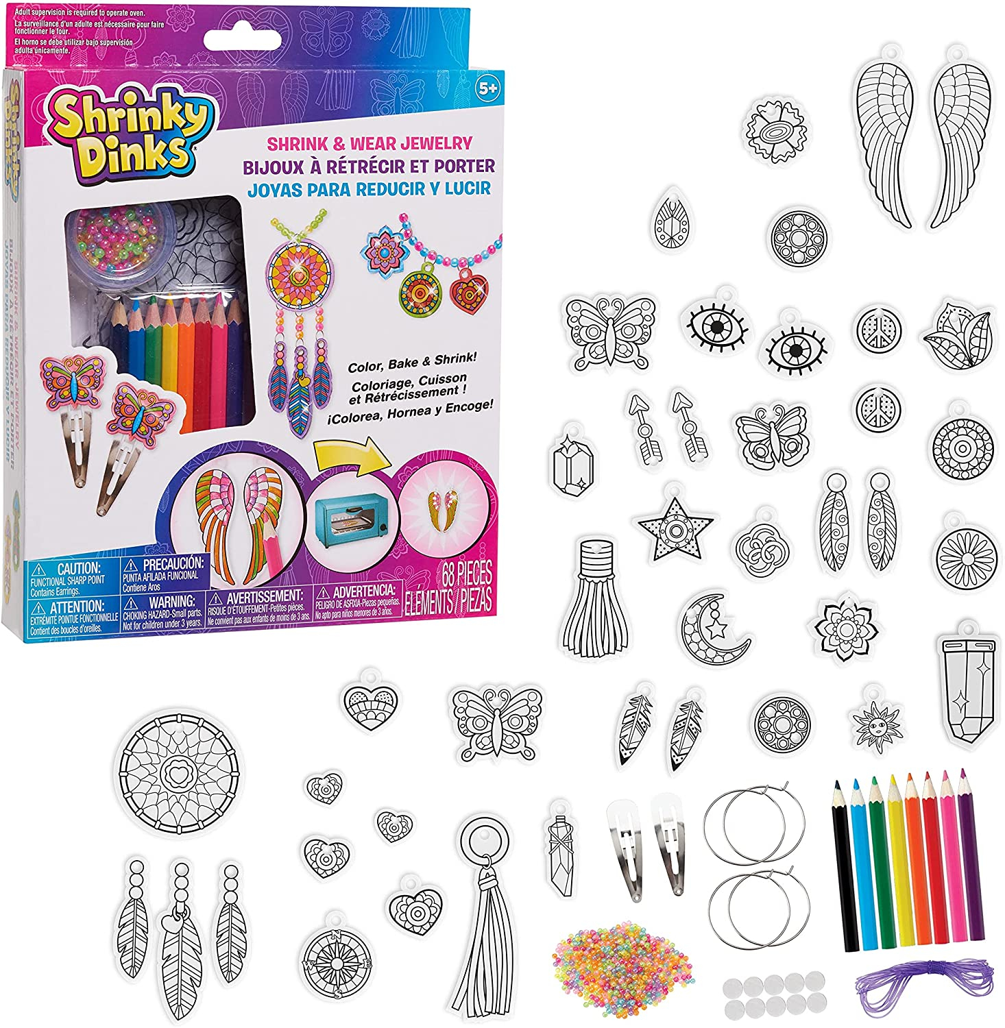 Foto 2 pulgar | Venta Internacional: Just Play Kit De Joyería De Dinks Contrinky, Arte De Arte Y Artesanía Para Niños