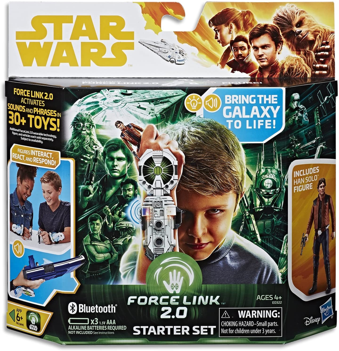 Venta Internacional- Star Wars Force Link 2.0 Starter Set Que Incluye La Tecnología Portátil Force Link $384