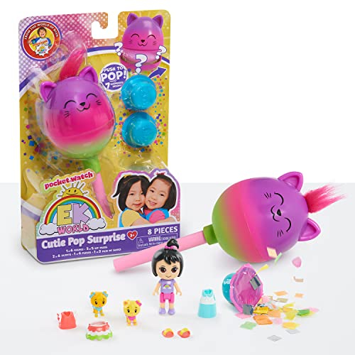 Venta Internacional: Just Play Ek World Cutie Pop Sorpresa, Incluye 7 Sorpresas, Juguetes Para Niños Para Edades De