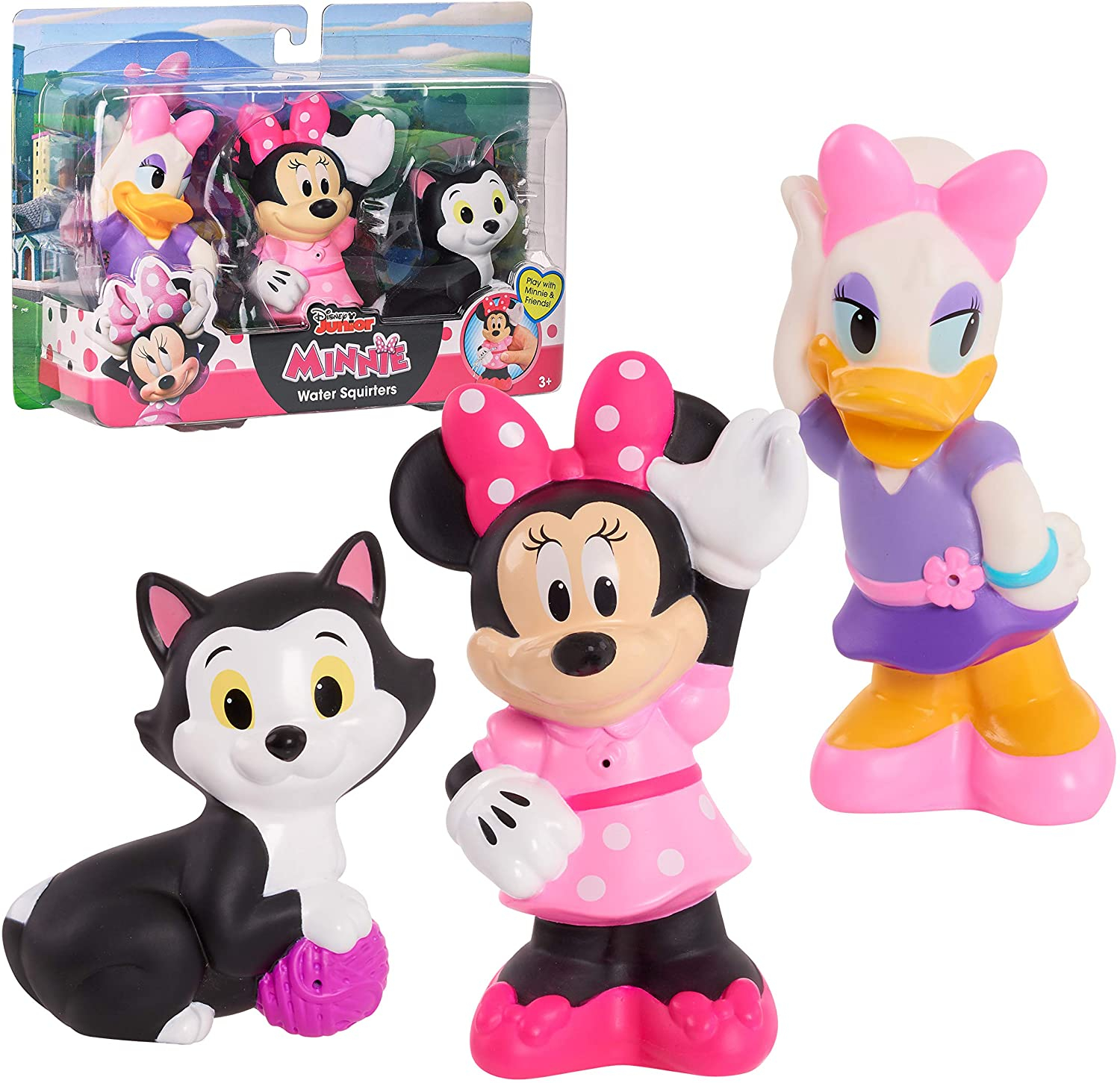 Foto 2 pulgar | Venta Internacional- Minnie Mouse Disney Junior 3 Paquetes De Baño De Baño, Figuras Incluyen Daisy Duck Y Figaro,