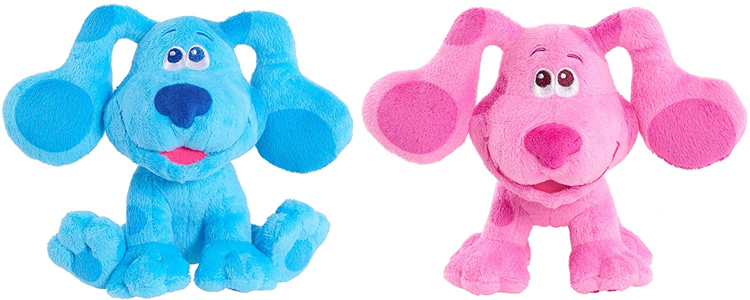 Foto 2 pulgar | Venta Internacional- Just Play, Blue's Clues & You! Beanbag De Felpa Azul Y Magenta