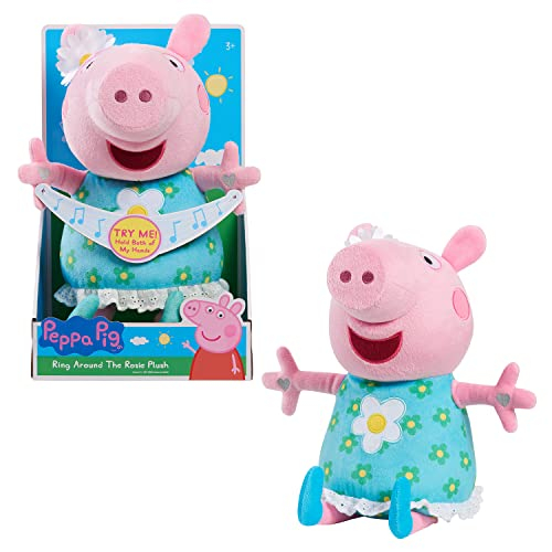 Foto 2 pulgar | Venta Internacional- Peppa Pig Ring Alrededor Del Rosie Cantando Peluche De Peluche, Juguetes Para Niños Para 3 Año