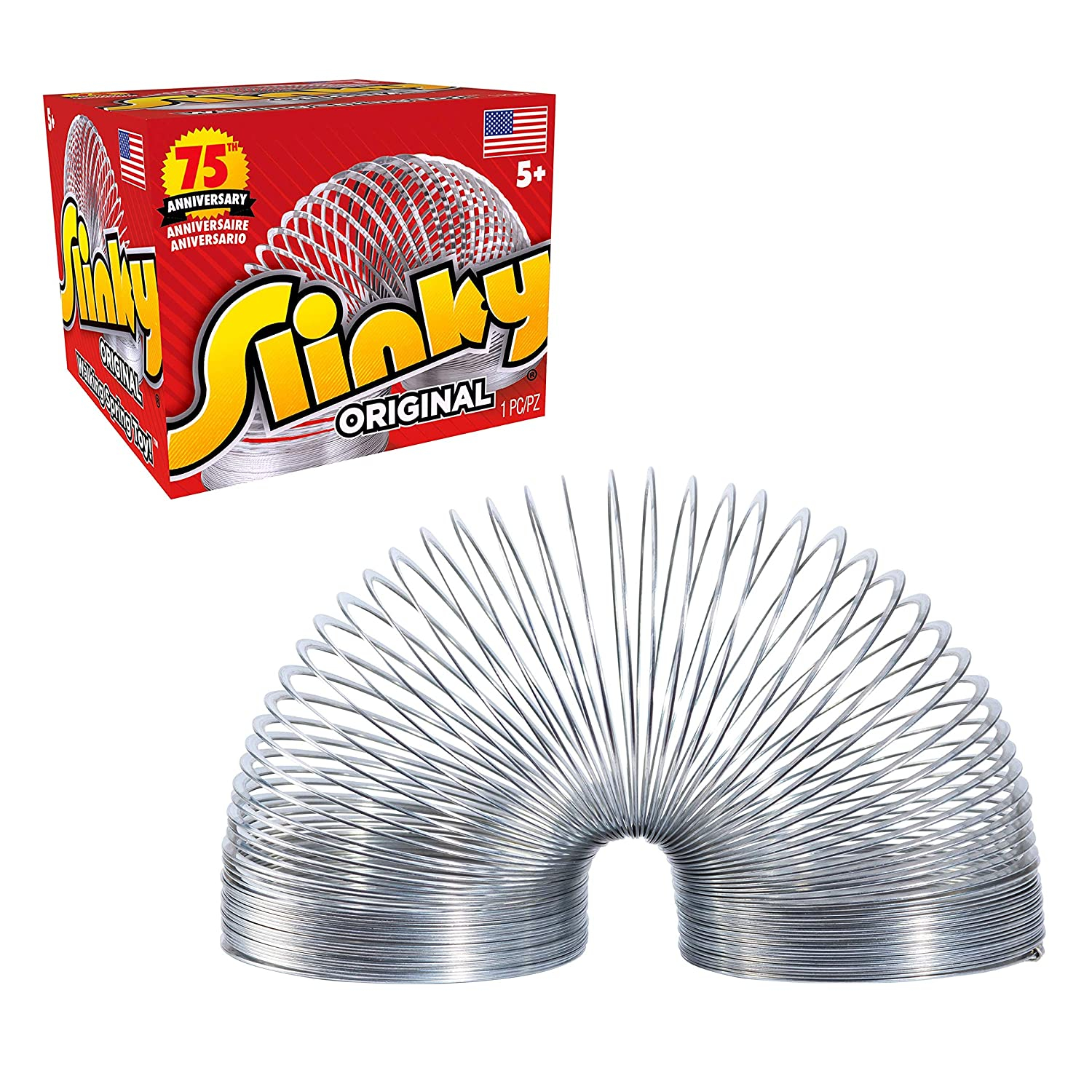 Venta Internacional- El Juguete De Primavera De Caminata Slinky Original, Metal Slinky