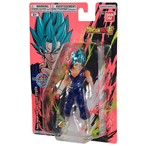 Foto 7 pulgar | Venta Internacional- Dragon Ball Evolucione - 5 ''super Saiyan God Super Saiyan Vegito Figura De Acción