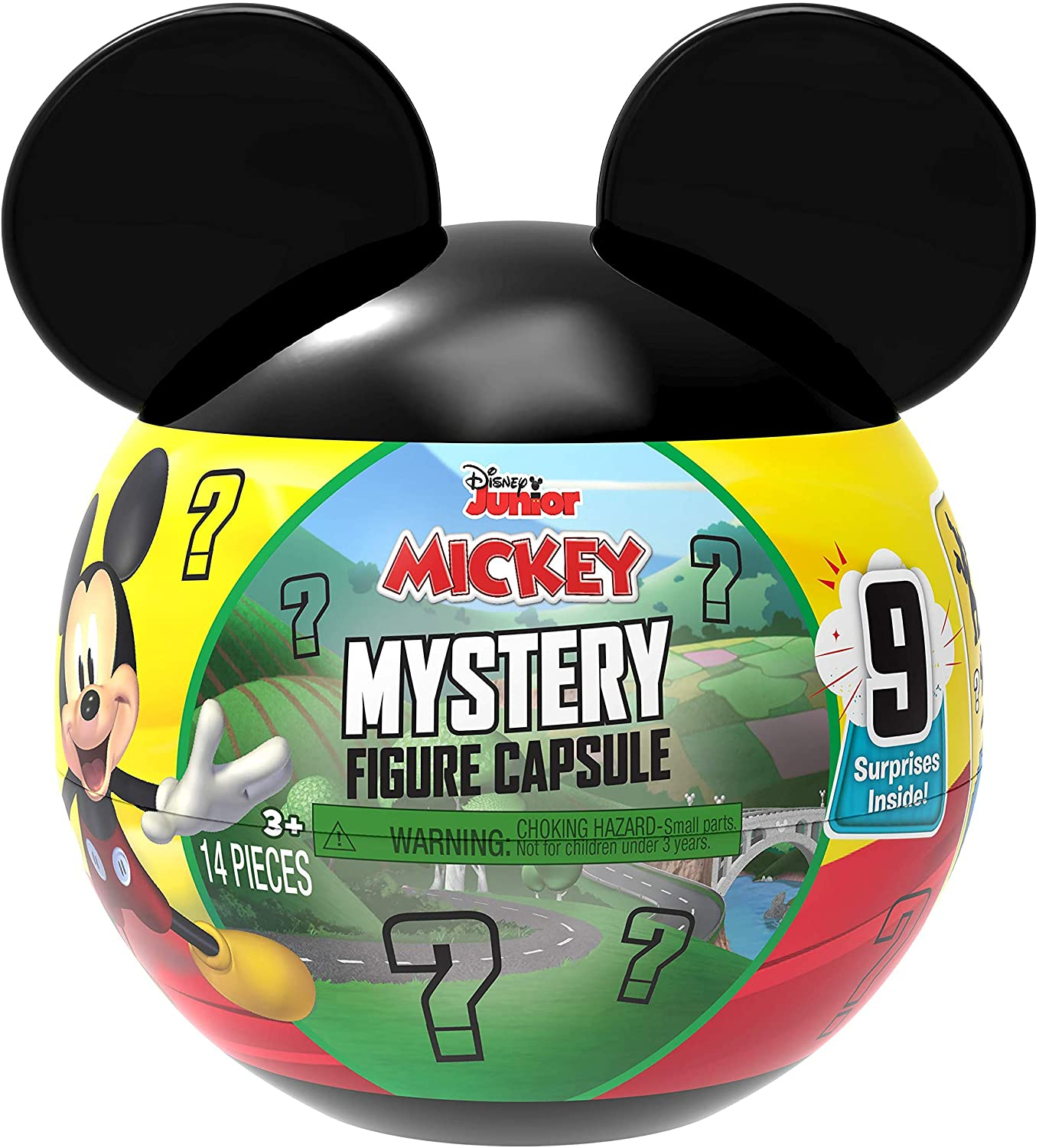 Foto 2 pulgar | Venta Internacional- Mickey Mouse Disney Junior Mystery Figura Capsule, 9 Piezas En El Interior,