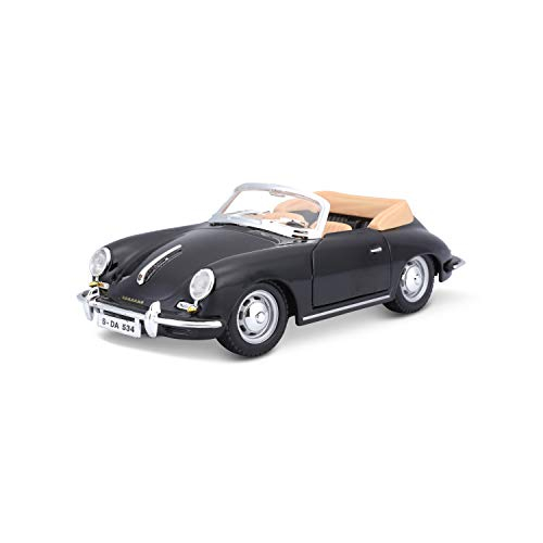 Foto 1 | Venta Internacional- Bburago 2011 Bijoux 1:24 Scale Black Porsche 356b Cabriolet (1961)