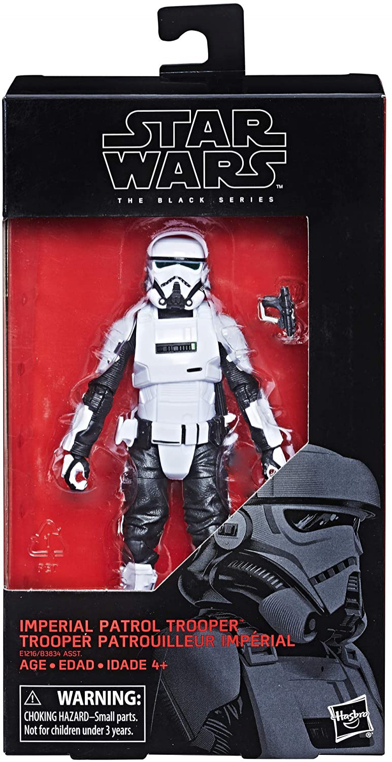 Venta Internacional- Star Wars La Serie Negra De 6 Pulgadas Imperial Patrol Trooper