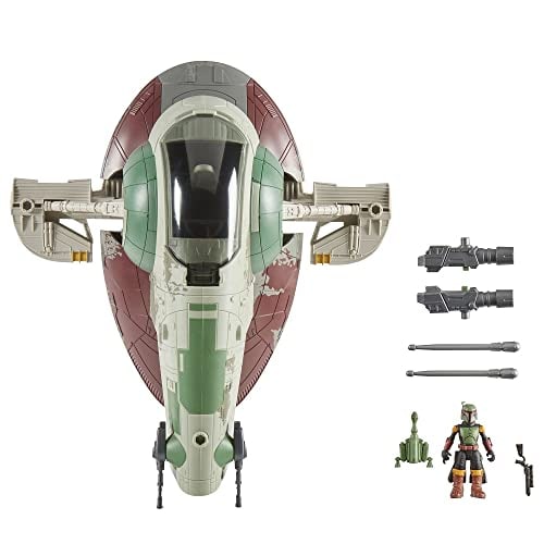 Venta Internacional- Star Wars Mission Fleet Starship Esquema, Figura De Acción De Boba Fett $799