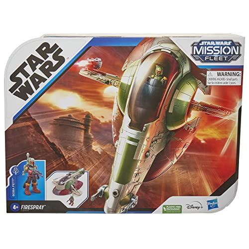 Foto 2 | Venta Internacional- Star Wars Mission Fleet Starship Esquema, Figura De Acción De Boba Fett