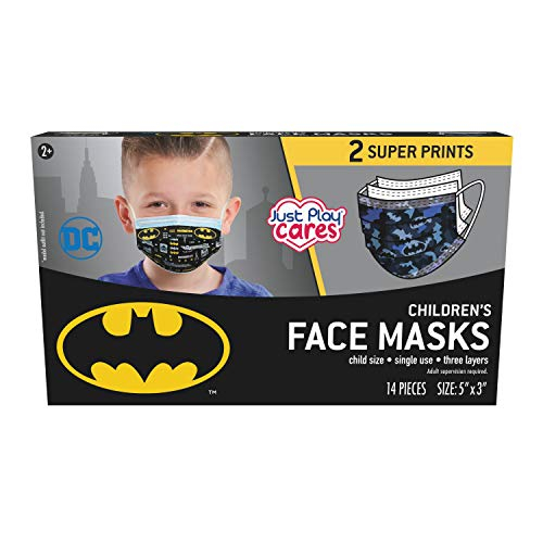 Foto 2 pulgar | Venta Internacional- Mascarilla Facial Infantil De Un Solo Uso, Batman™, 14 Unidades, Pequeña, Edades 2 - 7, Por Ju