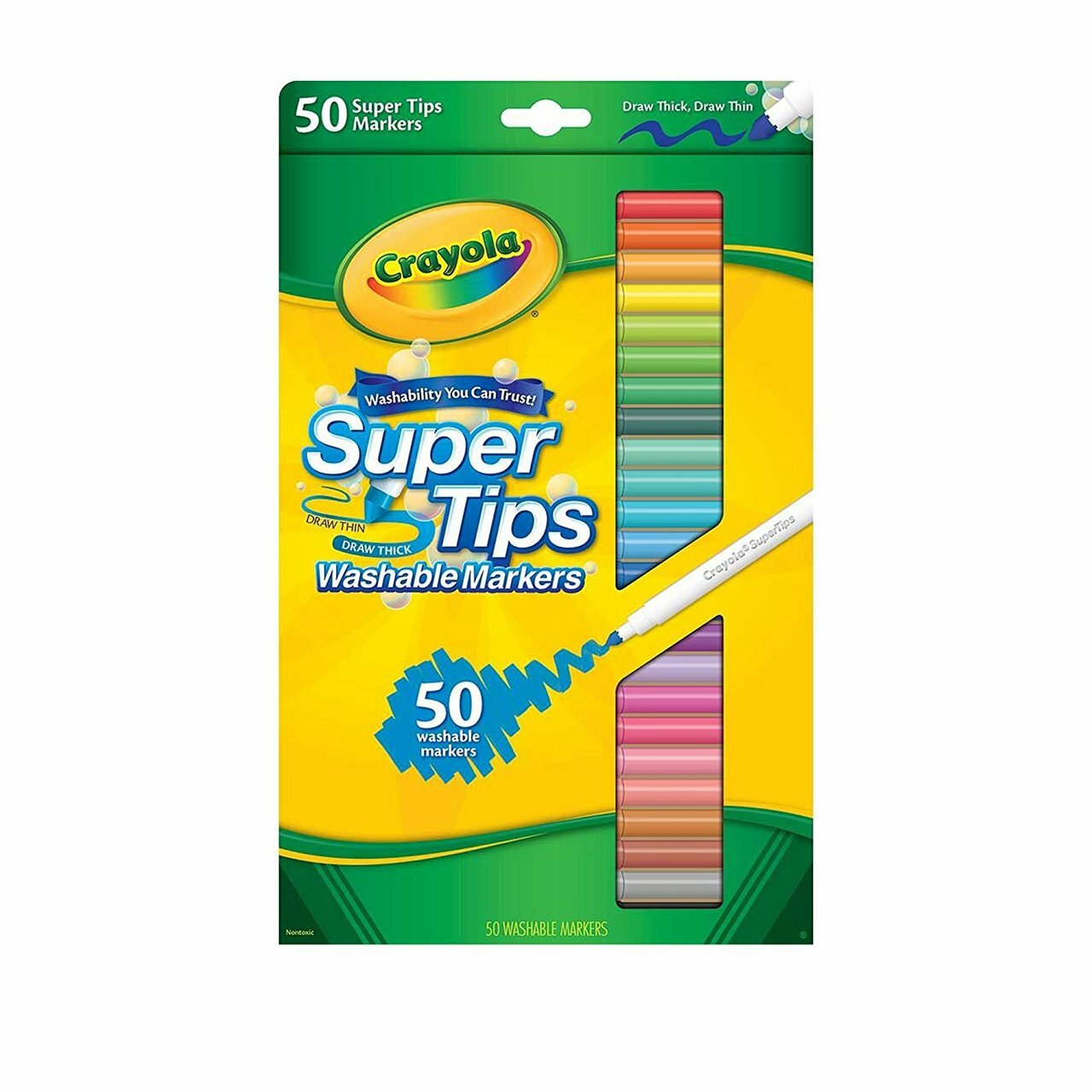 Venta Internacional - Crayola 50 Super Tips Washable Markers