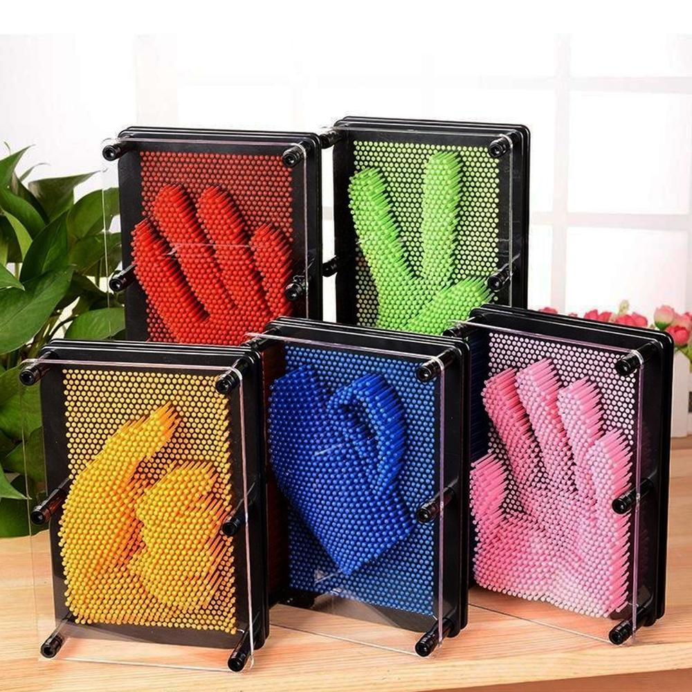 Foto 4 pulgar | Pinart 3d Arte En Clavos Antiestrés Presión Diy